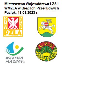 Ilustracja do informacji: Mistrzostwa Województwa w Biegach Przełajowych - 18.03.2023 